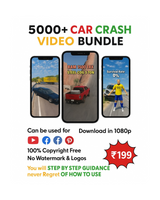5000+ CAR CRASH VIDEO BUNDLE - 100% NO COPYRIGHT VIDEOS